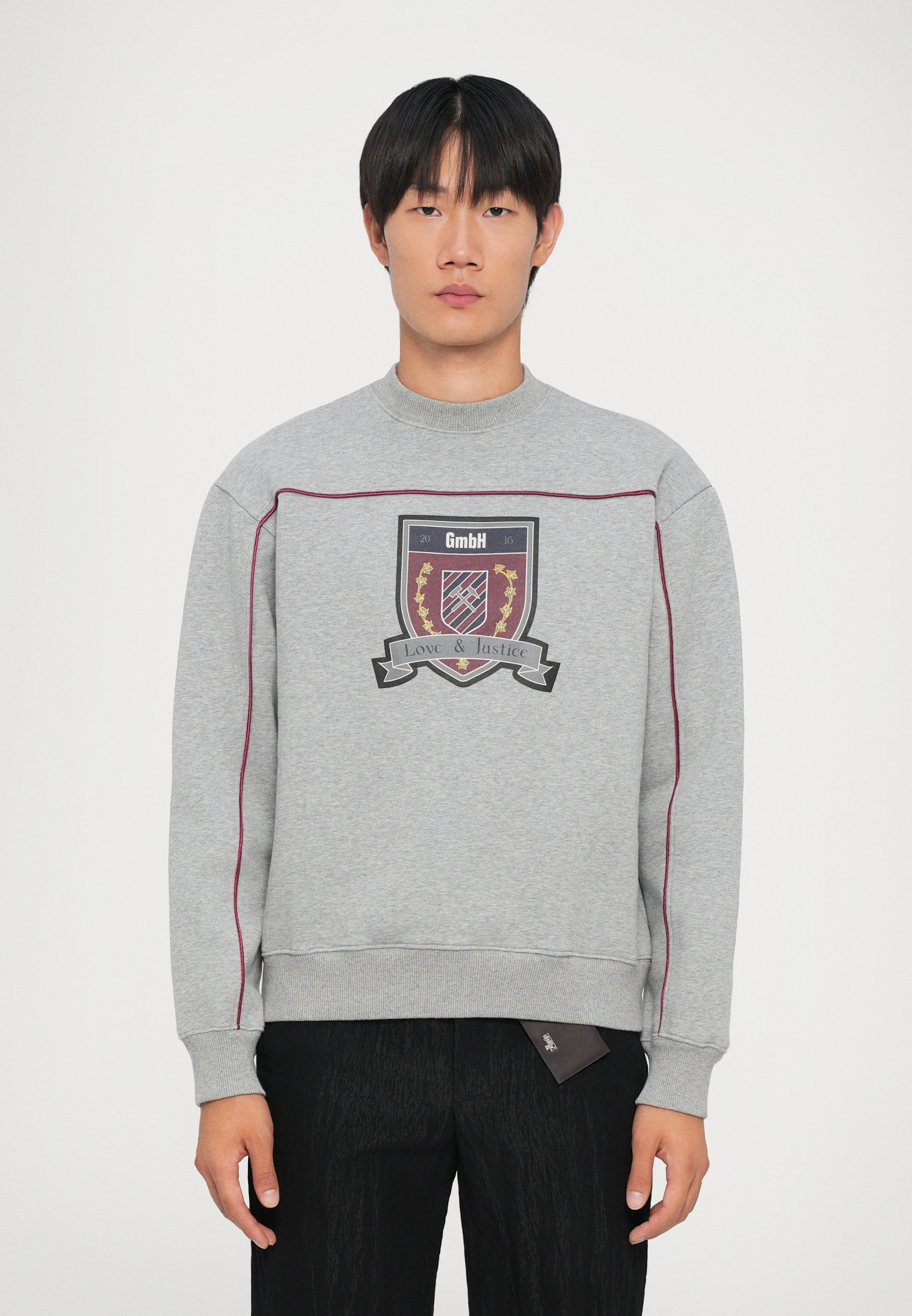 GmbH JUSTICE UNISEX - Sweatshirt - grijs gemêleerd
