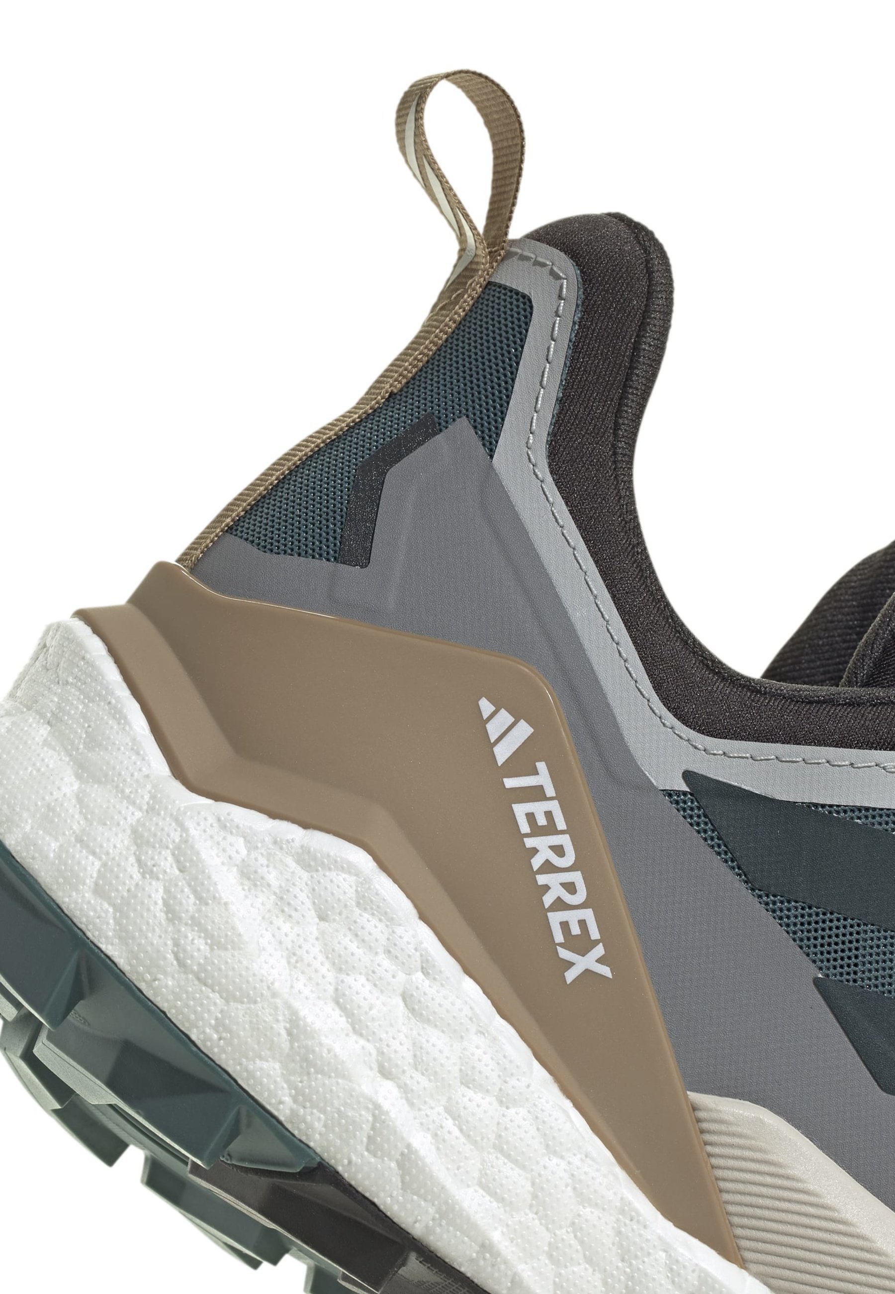 Adidas Terrex FREE LOW - Wandelschoenen - tweedehands teal aurora ivy grey three
