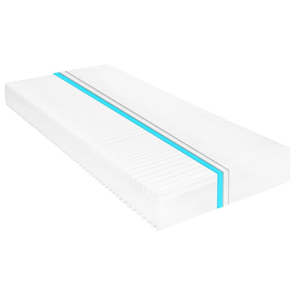 Materac Biały 80 x 200 cm Pianka vidaXL