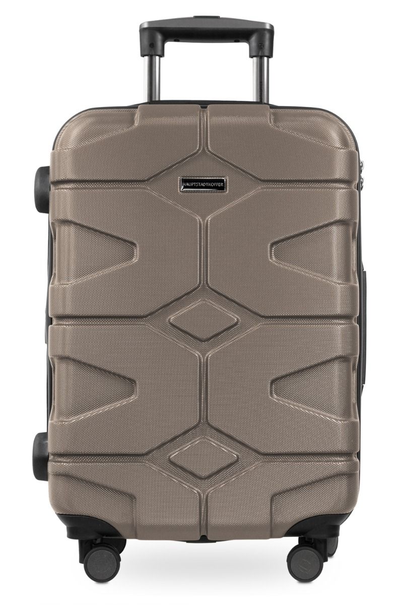 X-Kölln - valiză de mână, carcasă rigidă auriu toamnă, TSA, 55 cm, 42-50 litri
