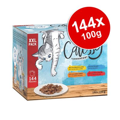 Bustine Catessy XXL Saver Pack 144 x 100g
