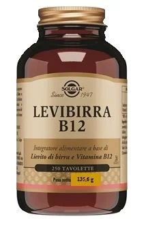 SOLGAR Levibirra B12 tabletten 250 voor een gezond immuunsysteem