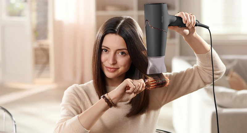 Philips Series 5000 ThermoShield BHD538/30 Haartrockner