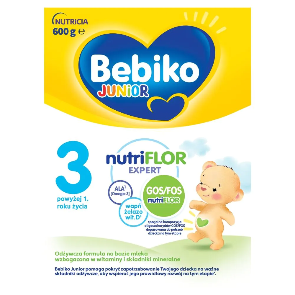 Bebiko Junior 3 mleko modyfikowane