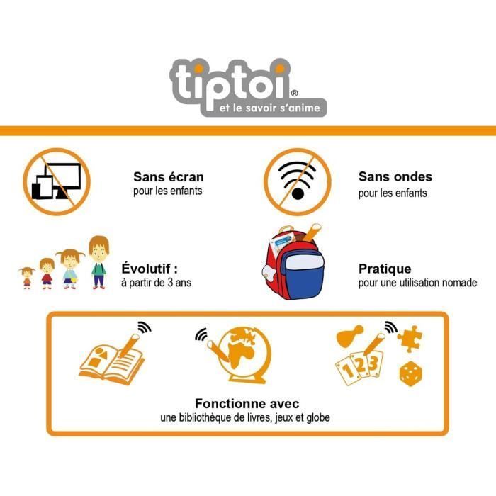 tiptoi®, Interaktiivinen kirja, Kohdetietoa: Dinosaurukset, Ikä 7+, Ravensburger