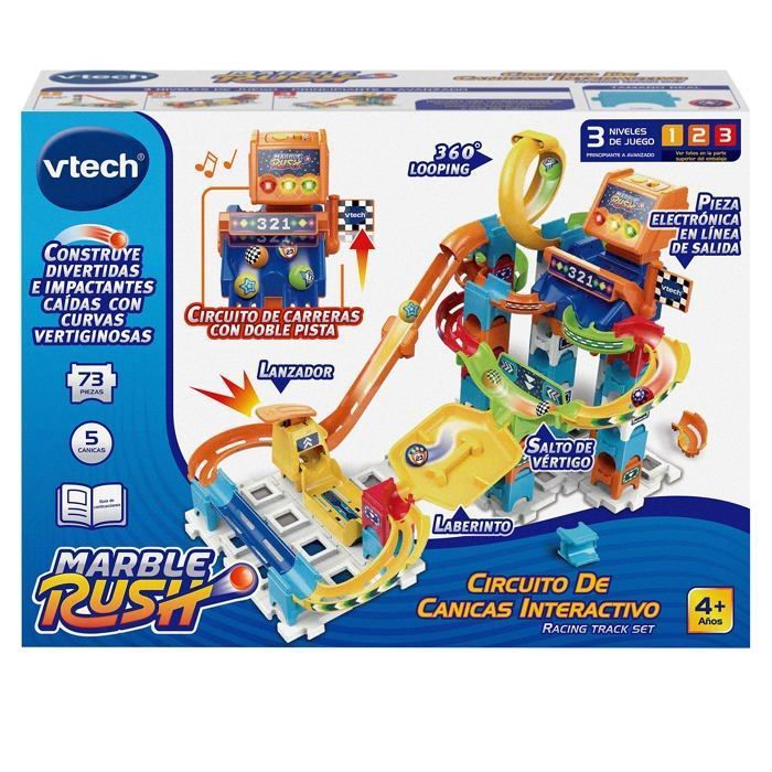 Jeu de construction - Vtech - 80-519322 - 73 pièces - 5 billes - 3 niveaux de difficulté
