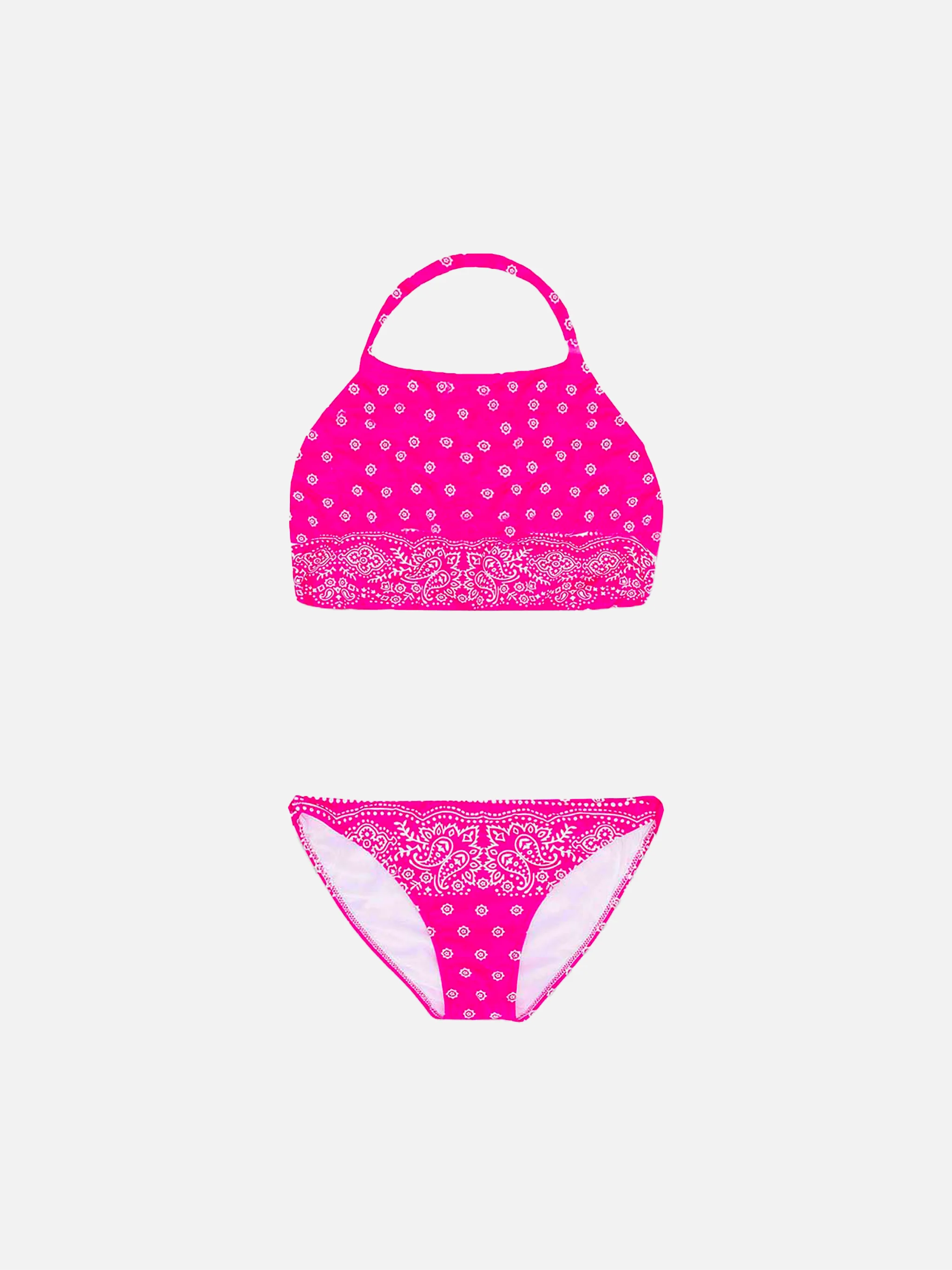 Bikini pour fille avec haut dos nu