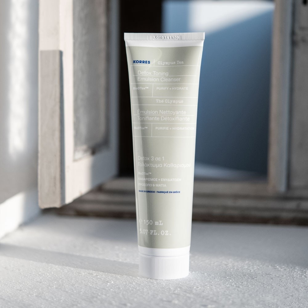 KORRES Emulsion Nettoyante Detoxifiante Thé Olympus