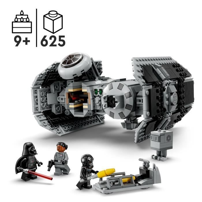 LEGO® Star Wars 75347 Le Bombardier TIE, Maquette Vaisseau avec Figurine de Droïde Gonk