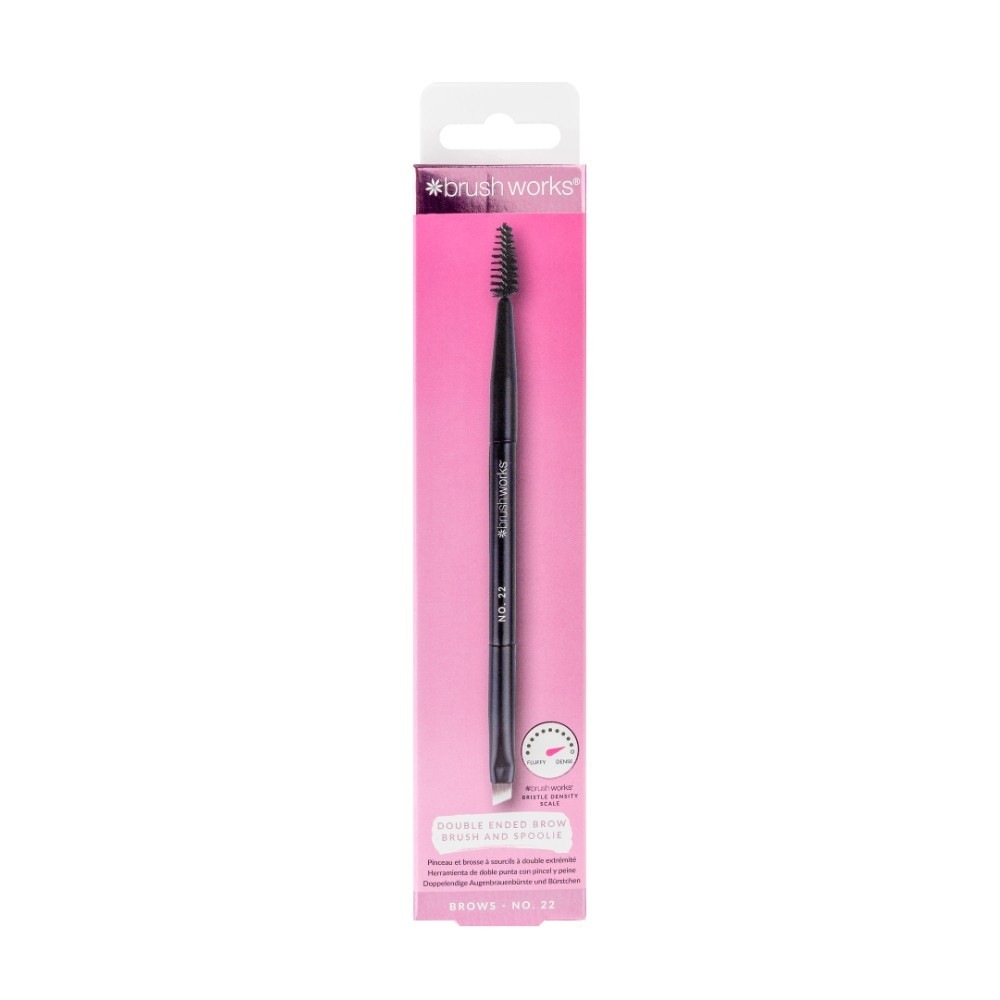 Brushworks n°22 Pinceau Sourcils double embout