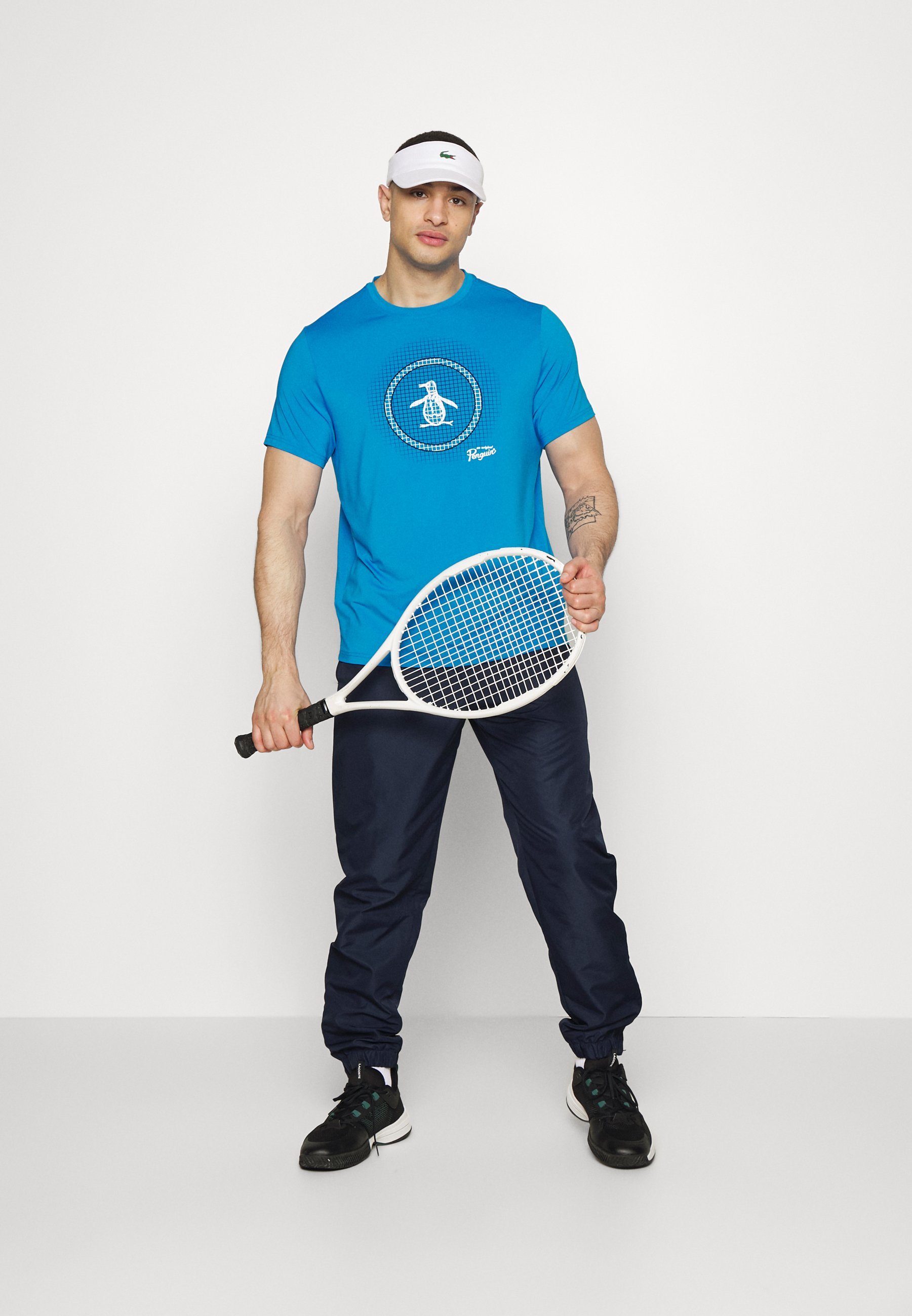 Lacoste Sport TENNIS PANT CLASSIC - Spodnie dresowe - granatowe