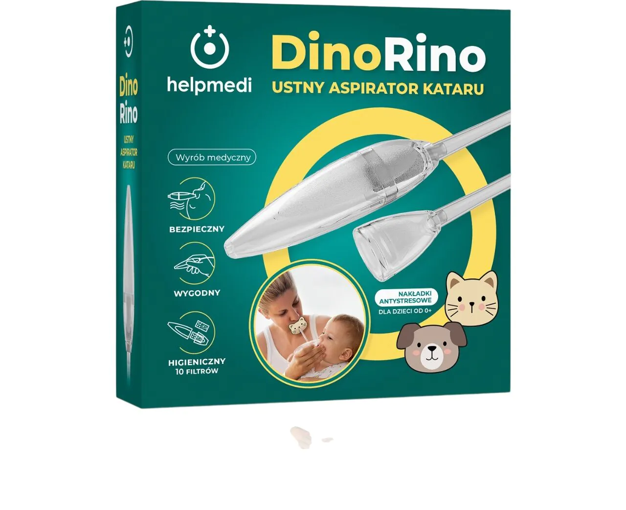 HelpMedi DinoRino Ustny Aspirator Kataru 1 Sztuka