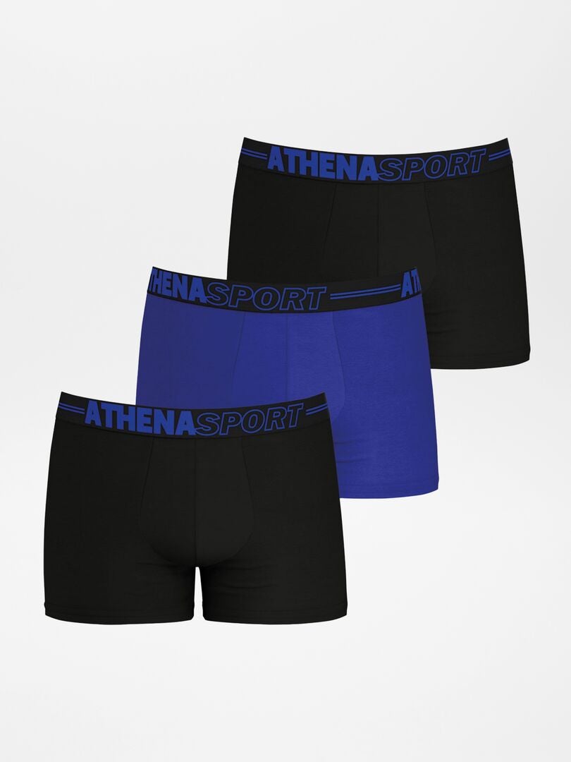 Set van 3 'Athena' boxershorts - ZWART