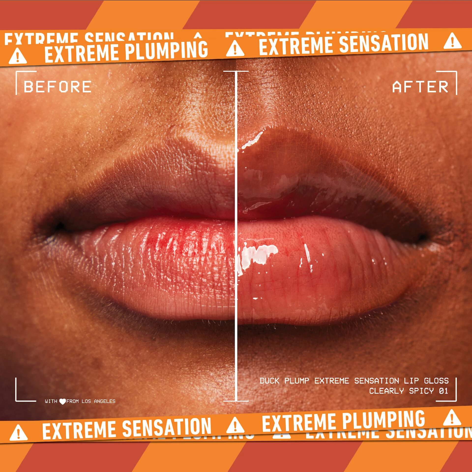 Lac de buze Duck Plump 01 Clearly Spicy - NYX Professional Makeup