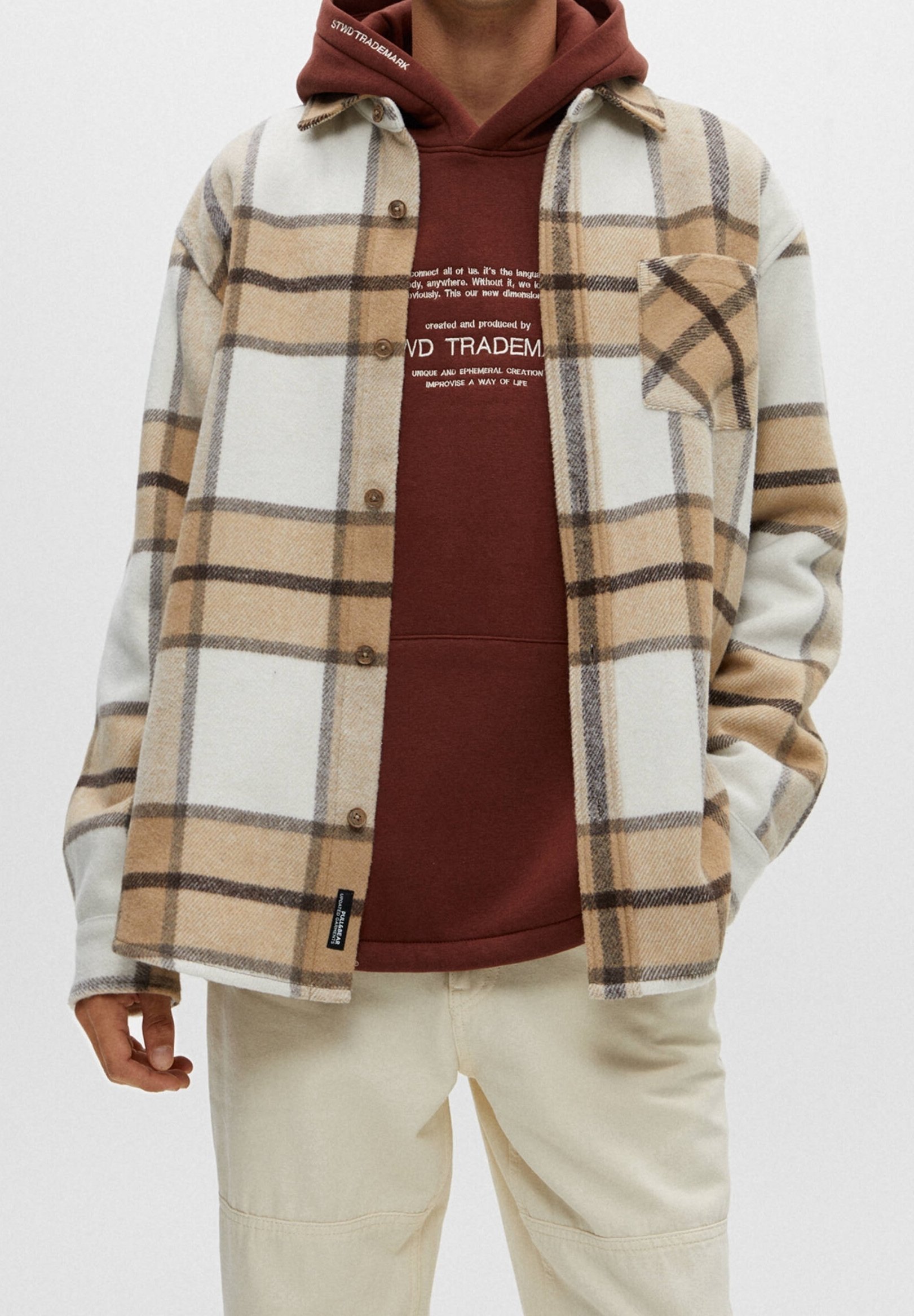 PULL&BEAR Sommerjacke - Kamel