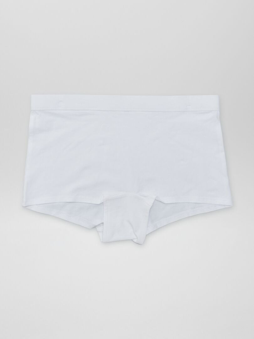 Conjunto de 2 calcinhas de algodão - BRANCAS