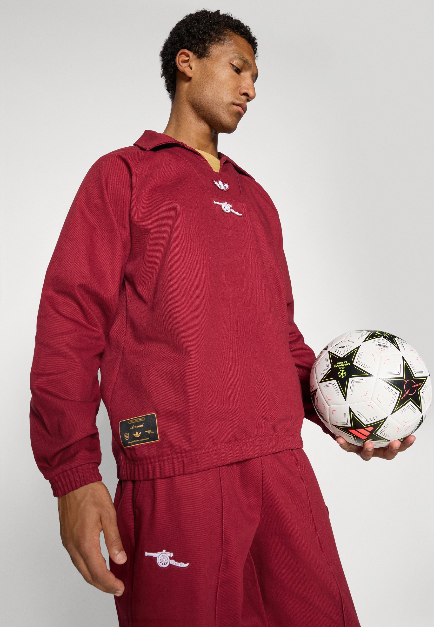 adidas Originals ARSENAL FC ICON DRILL TOP - Outdoorjack - teamcollectie bordeauxrood