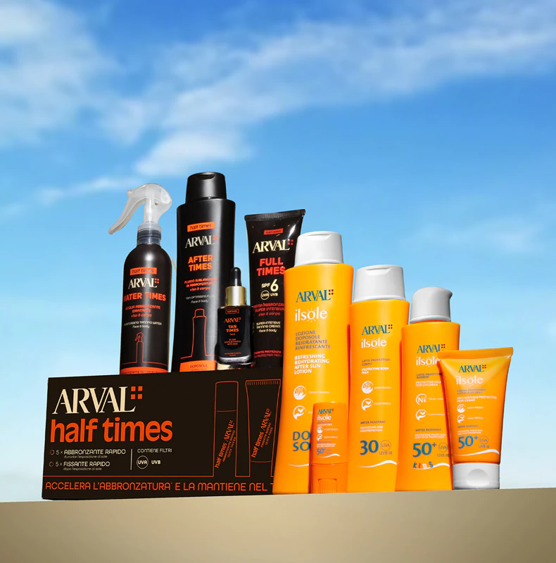 Arval Half Times Tan Times Face Elixir Samoopalający
