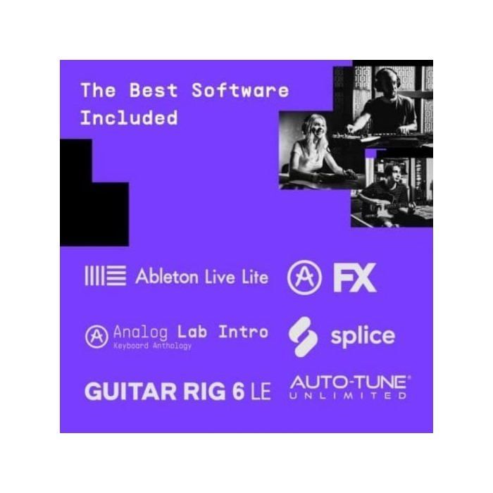 Arturia MiniFuse 1 Black Carte son