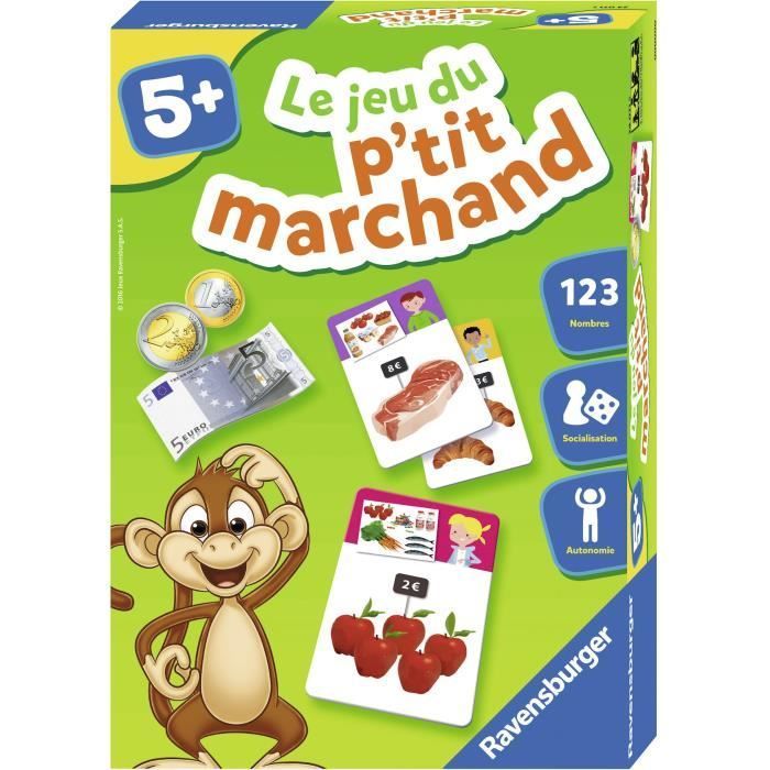 The Little Shopkeeper Game - Educational Game - Buying and Selling - Introduction to Mental Arithmetic - Ravensburger - Ages 5+