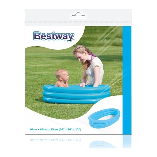 Bestway Napuhani bazen 29L za djecu 51034 Ovalni 91x66x25cm