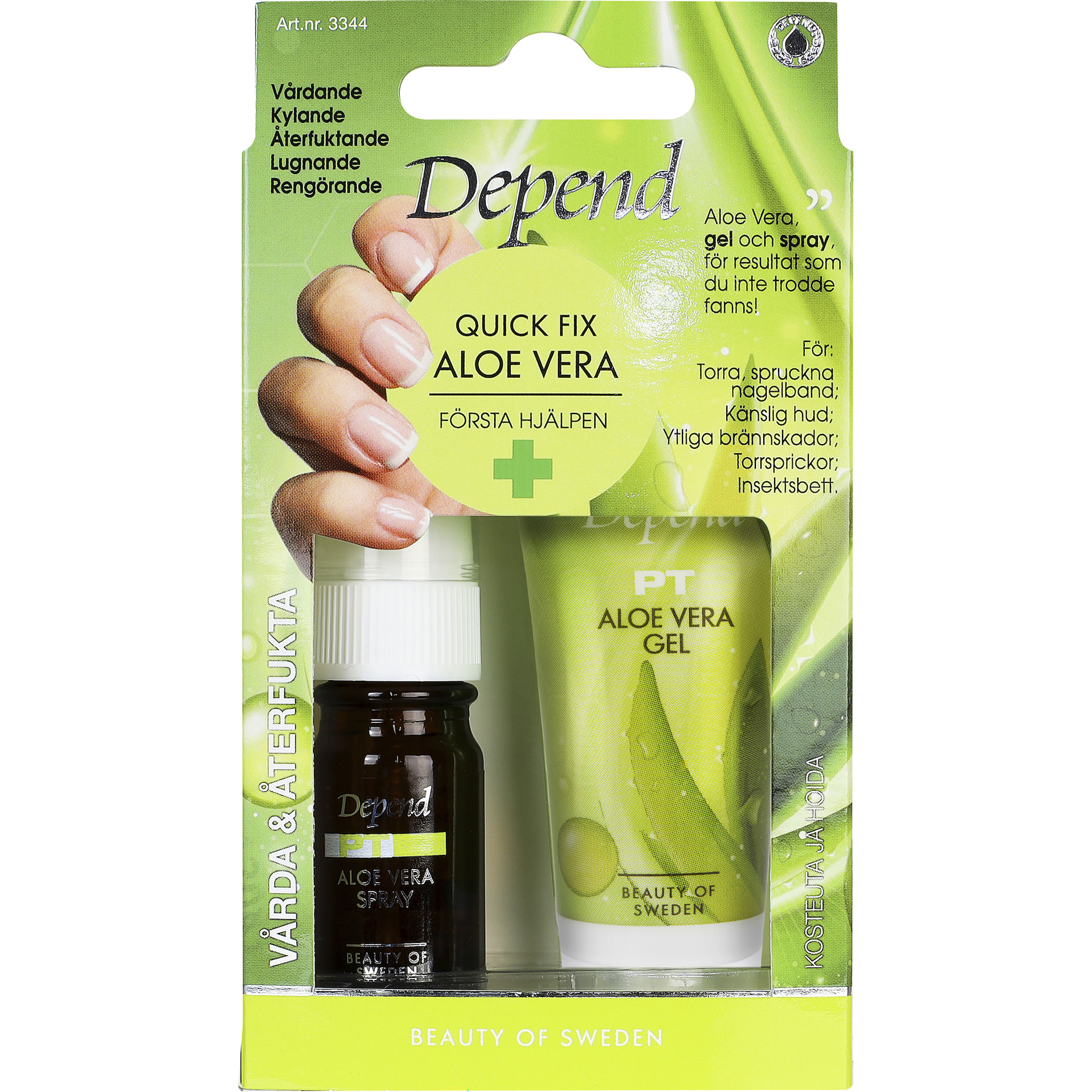 Îngrijirea unghiilor cu aloe vera - Soluție rapidă - Depend