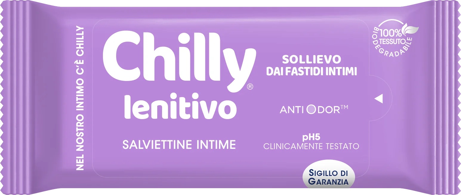 CHILLY Toallitas íntimas calmantes, suavizantes y protectoras