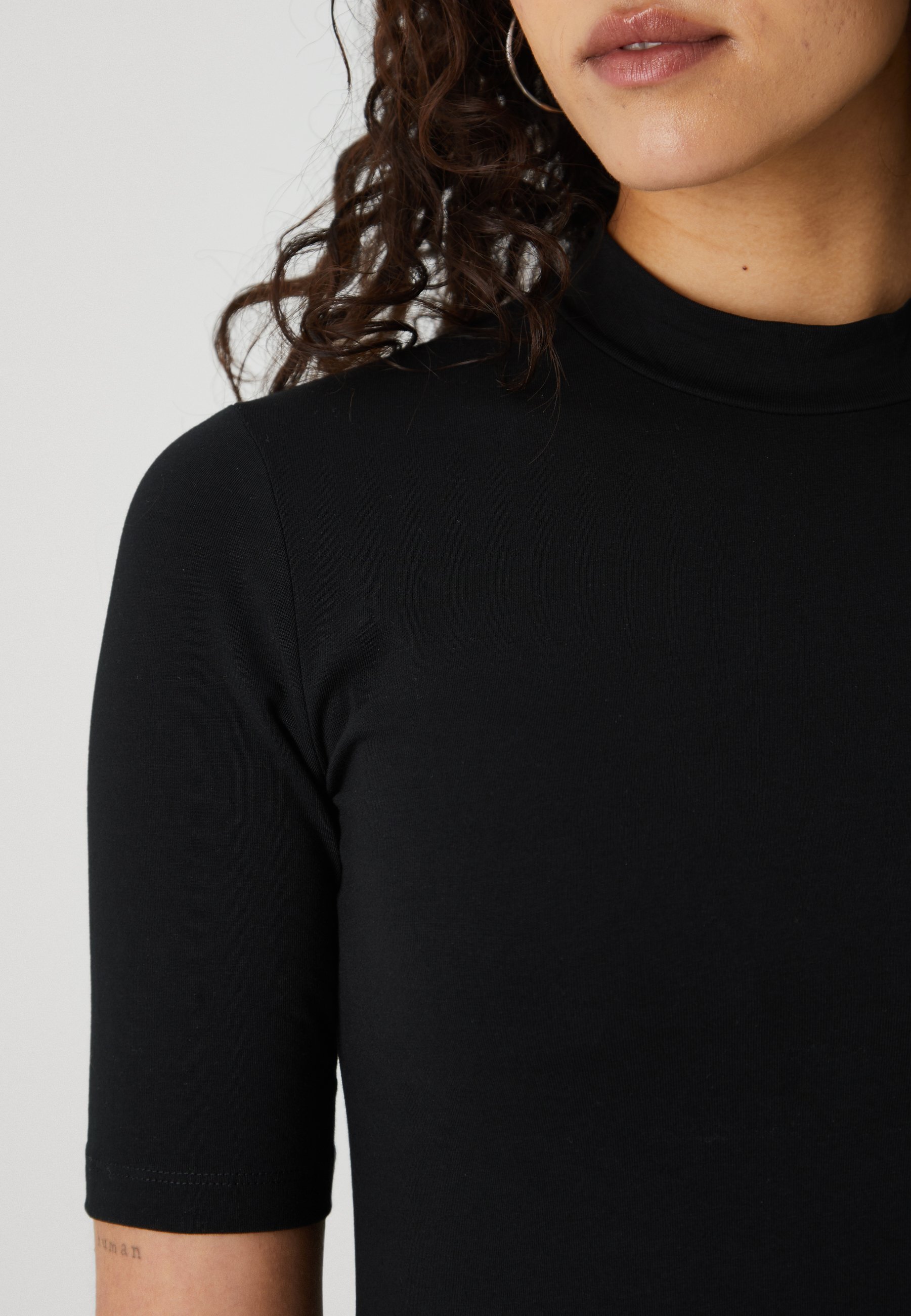 Even&Odd Tall 2-pack - Basic T-shirt - wit/zwart