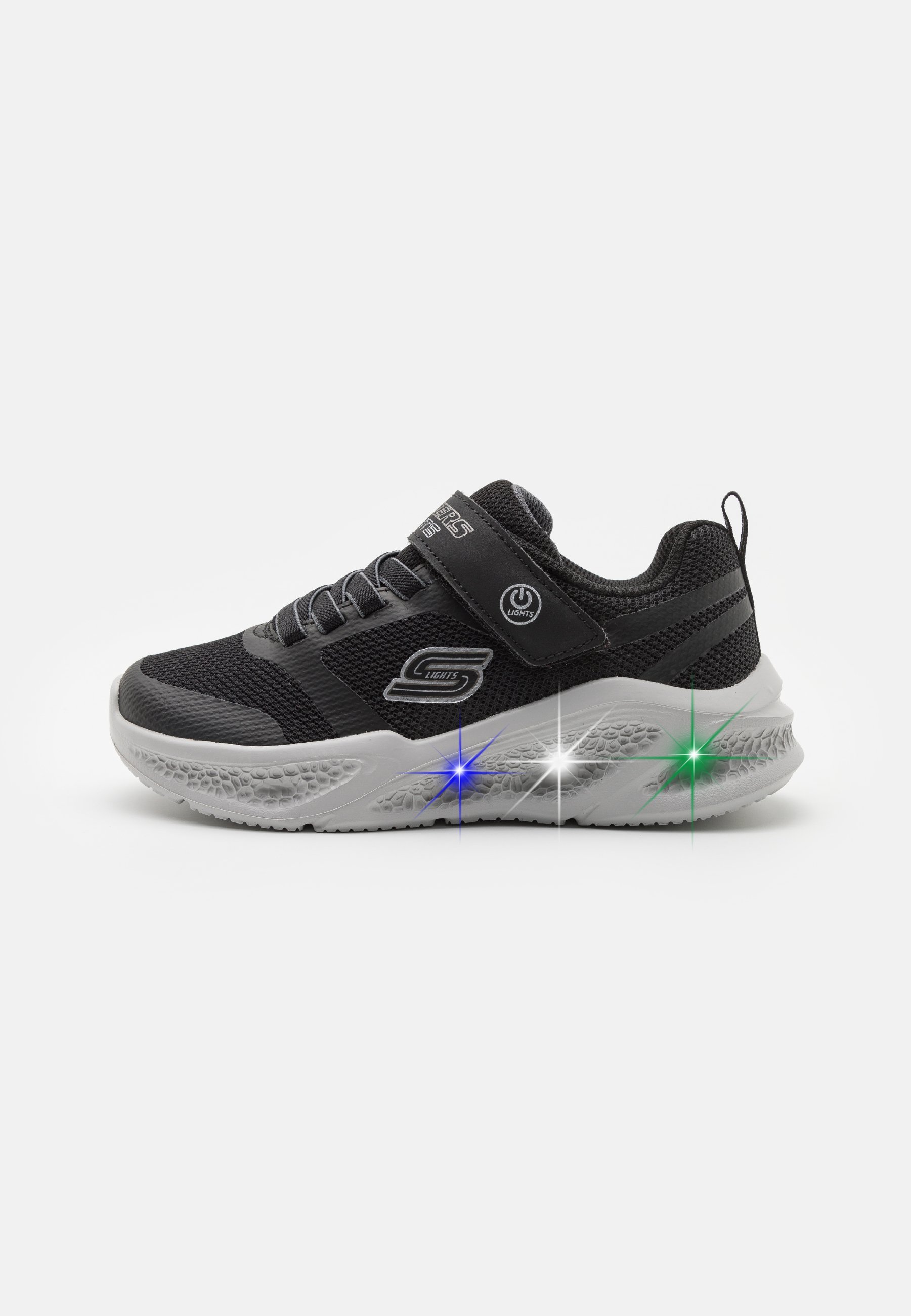 Skechers LIGHTED GORE STRAP - Scarpe da ginnastica - nero/grigio