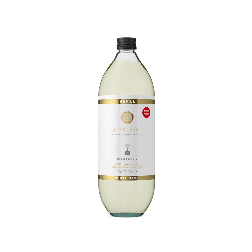 Barras de fragancia de recarga de albahaca blanca de Private Collection, 900 ml.