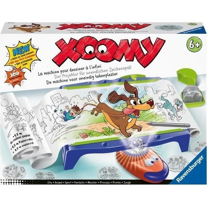 Xoomy Maxi con rodillo - Ravensburger - Juego creativo - Mesa de dibujo - 72 películas de modelos - Para mayores de 6 años