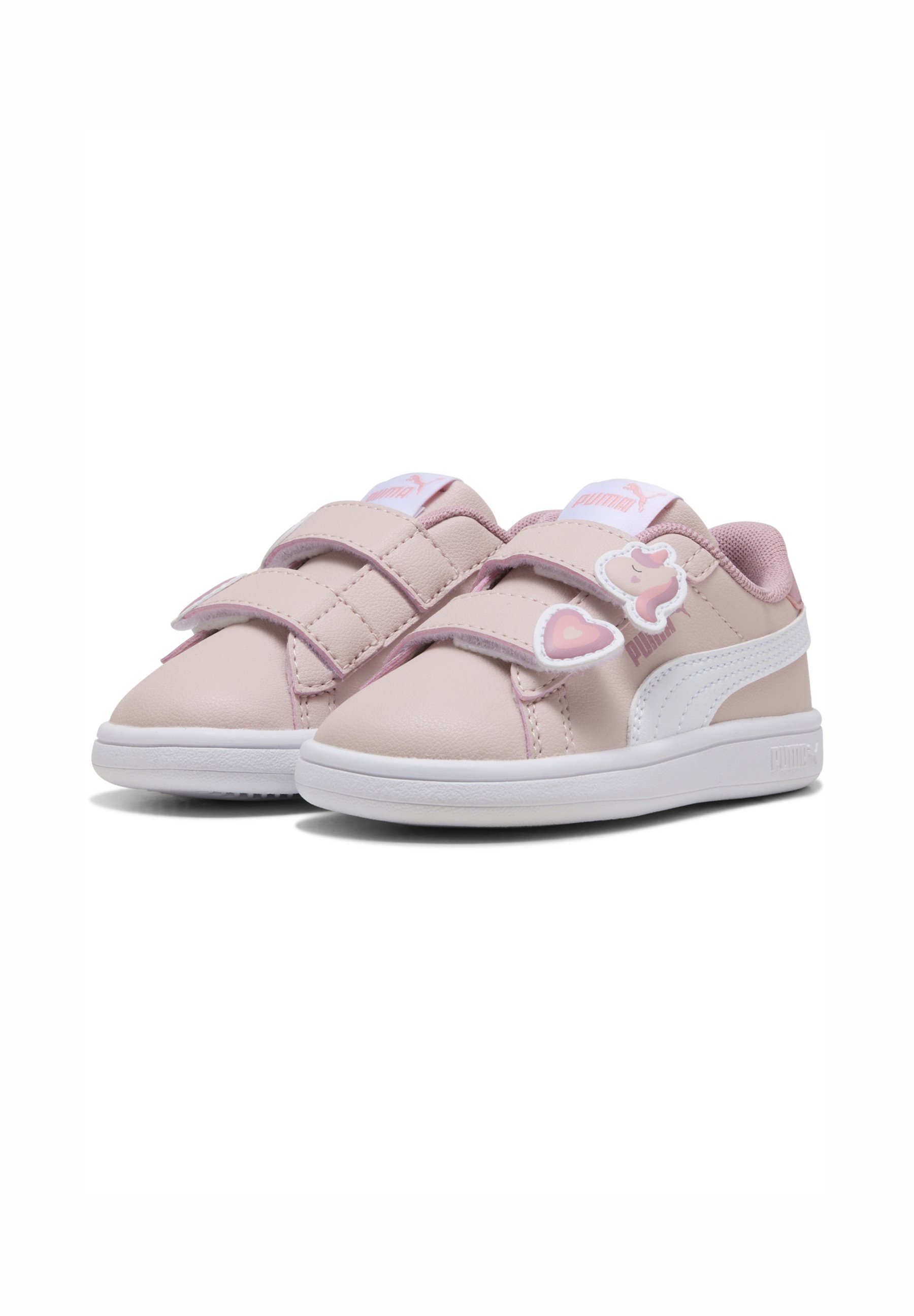 Puma SMASH - Scarpine per neonati - malva nebbia/bianco