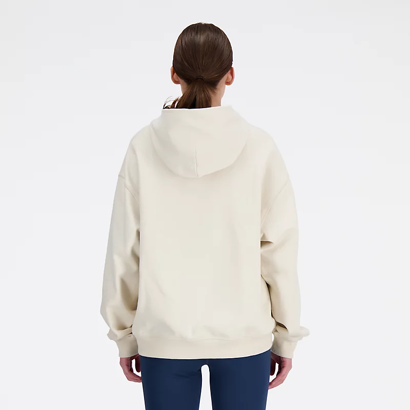 Damen-Leichtathletik-Frottee-Hoodie - LEINEN