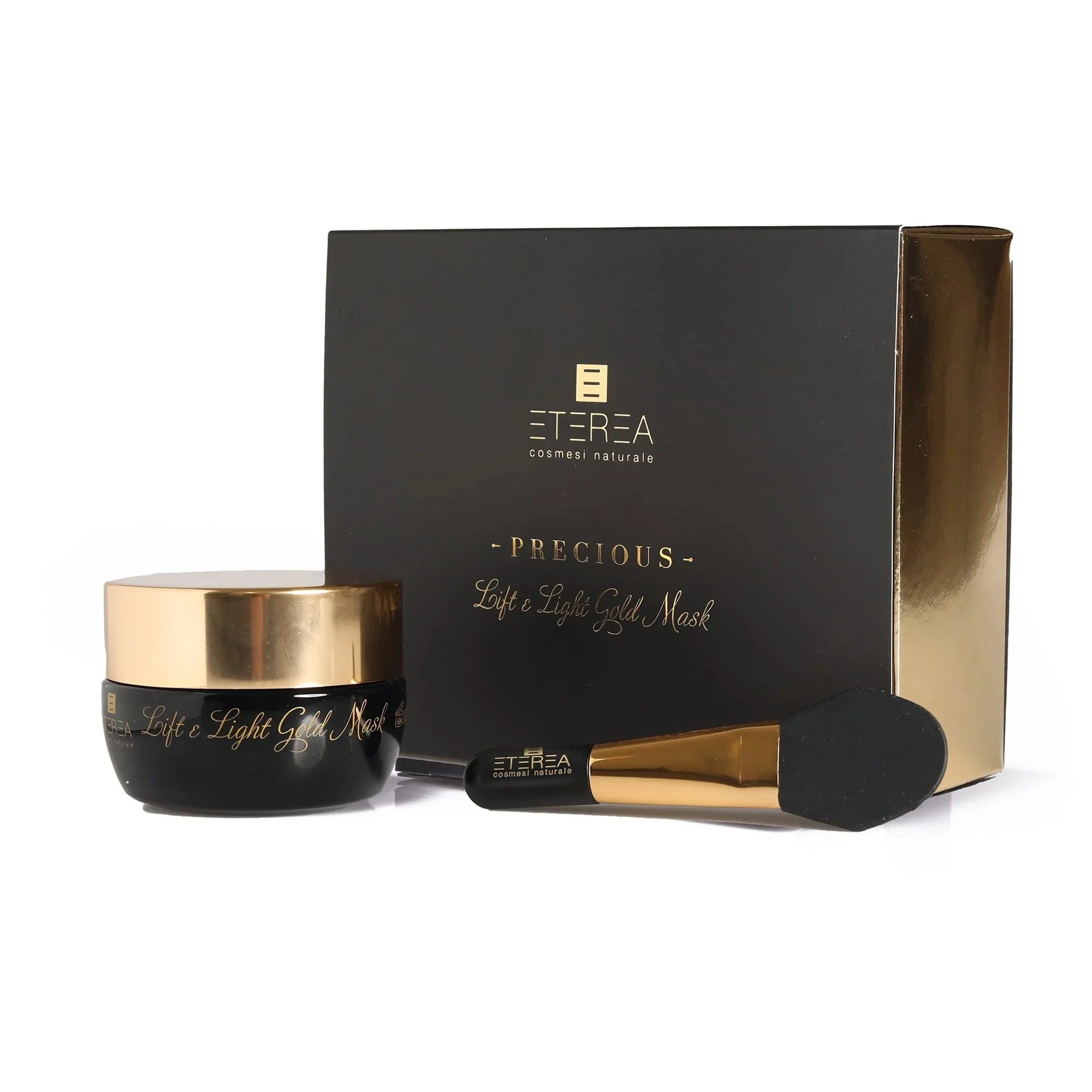 Precious Lift & Light Gold Mask + Tool - Maschera Anti-età viso, Maschera Lifting