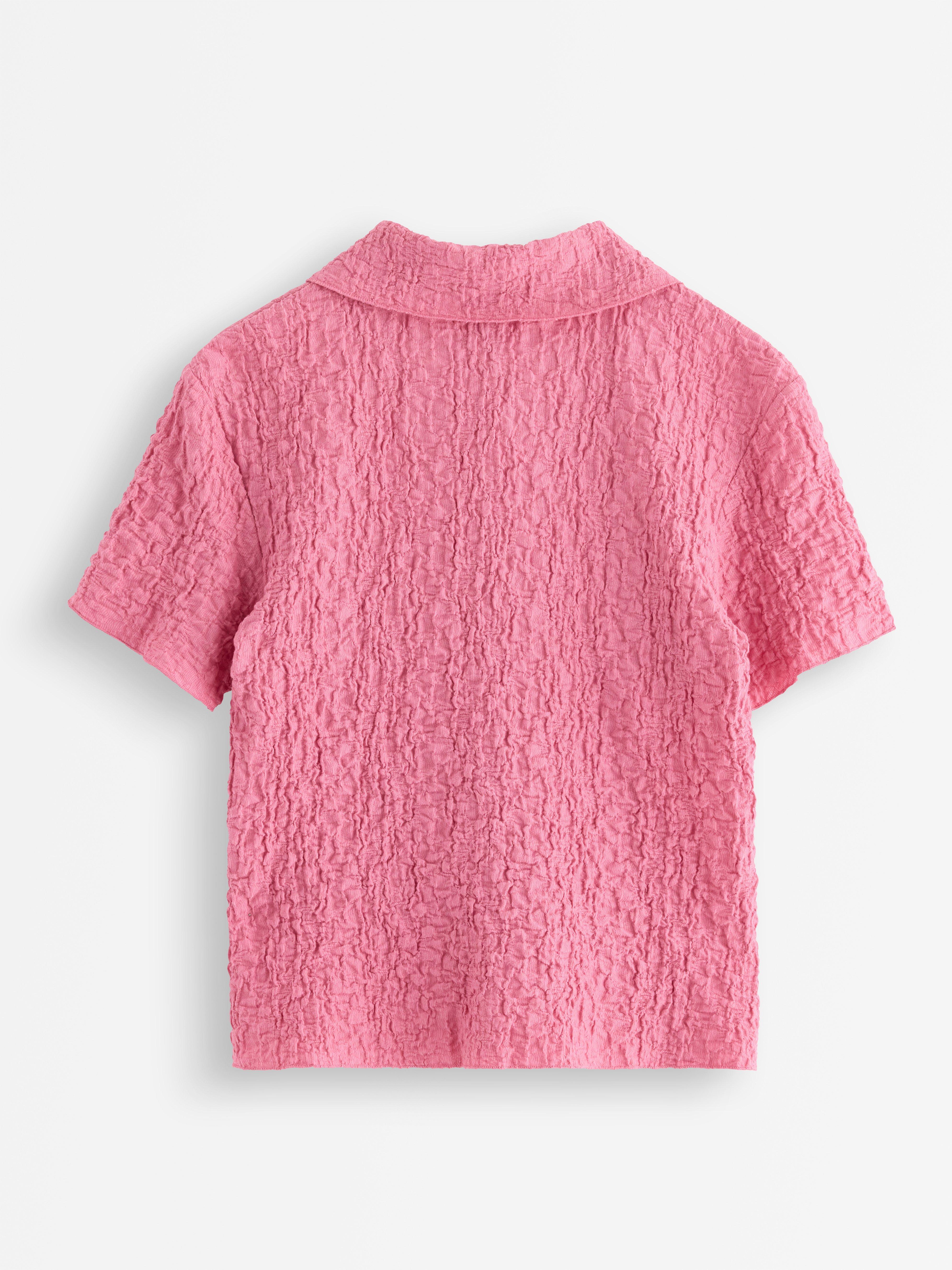 Zmačkaná košile Dusty Pink
