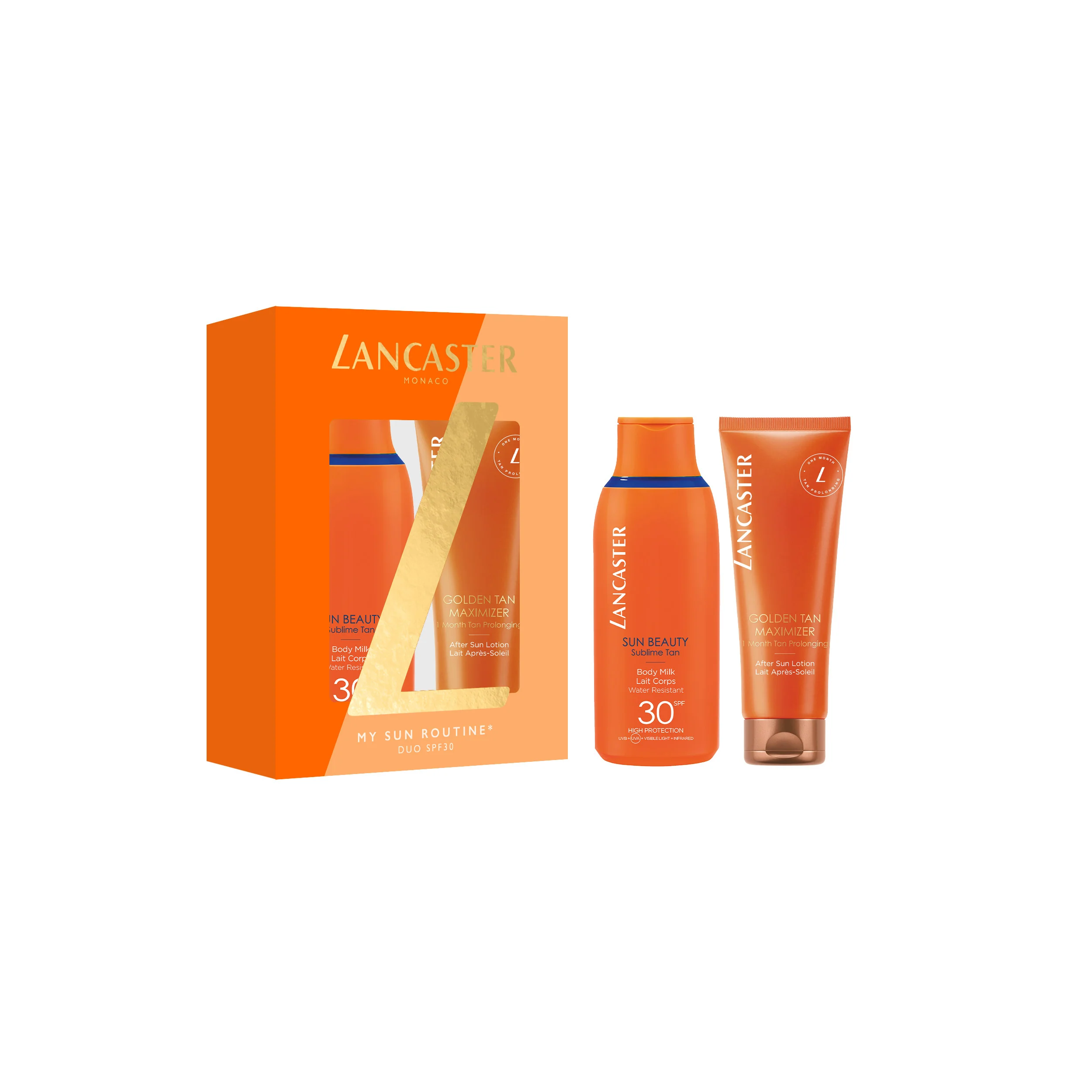Sun Beauty My Sun Duo SPF 30 - Cofanetto Solare, Coffret Solare, Latte solare corpo alta prot., Latte corpo doposole, Doposole viso