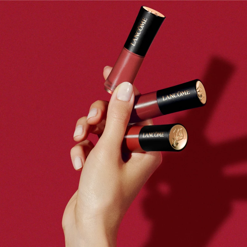 Ruj L'Absolue Rouge Drama Ink 555 Soif De Vivre - Lancôme