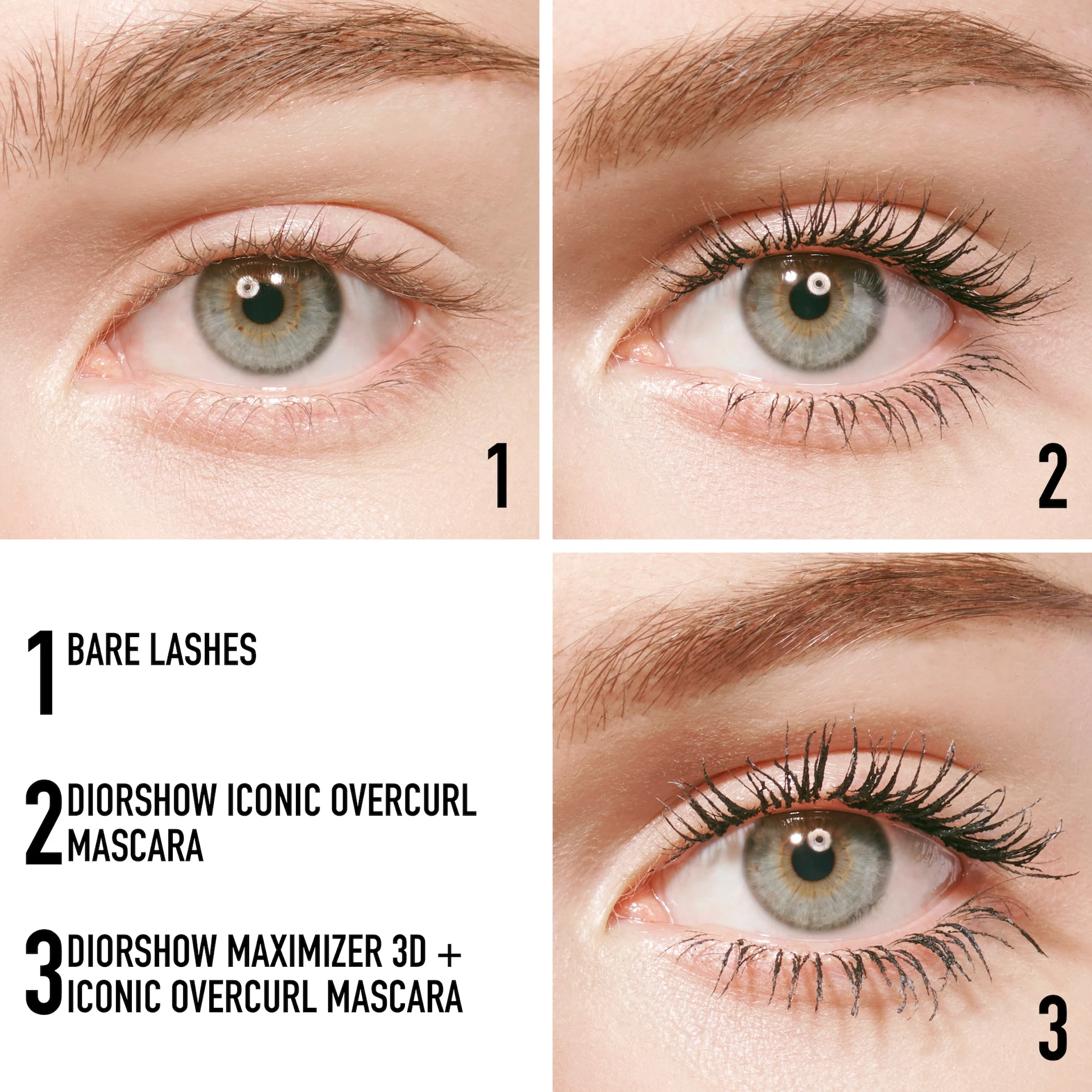 Diorshow Iconic Overcurl vodootporna maskara 091 crna - DIOR