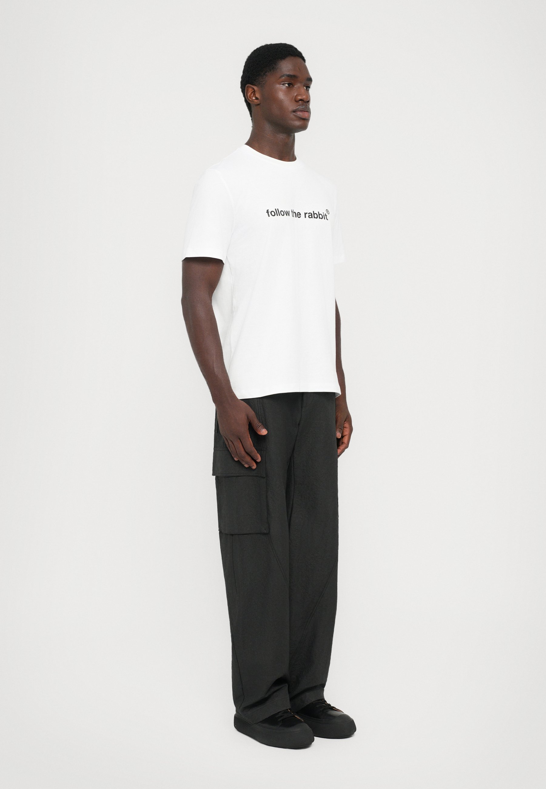 MSGM Print T-shirt - optisch wit