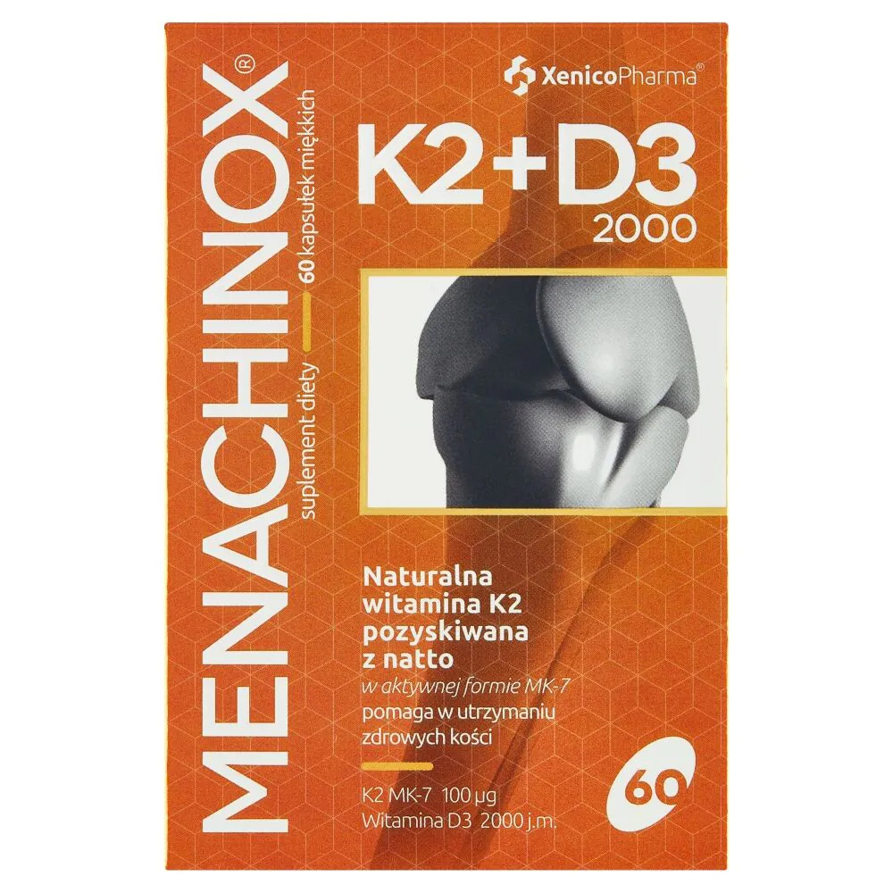Menachinox K2+D3 2000, Kapsułki