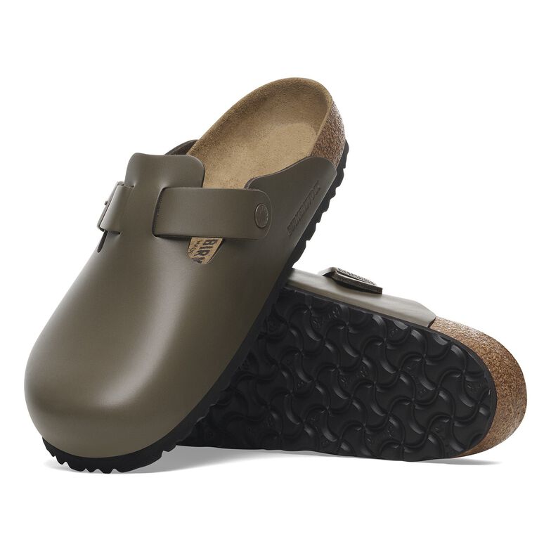 Boston Pelle naturale - Concrete Gray Concrete Gray