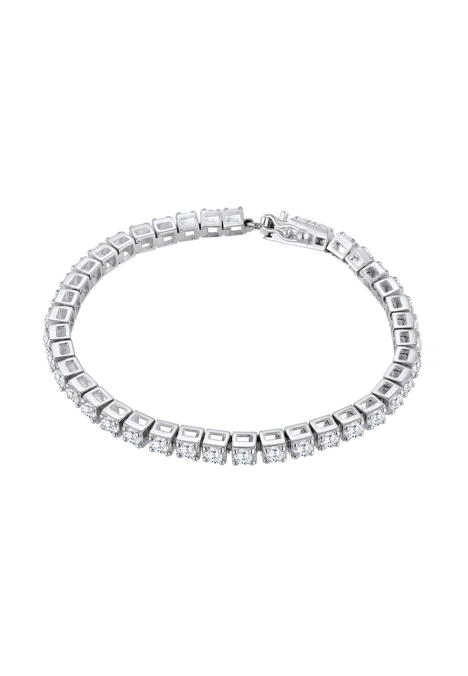 Elli PREMIUM Femmes avec zirconium dans le bracelet de tennis tendance en argent sterling 925