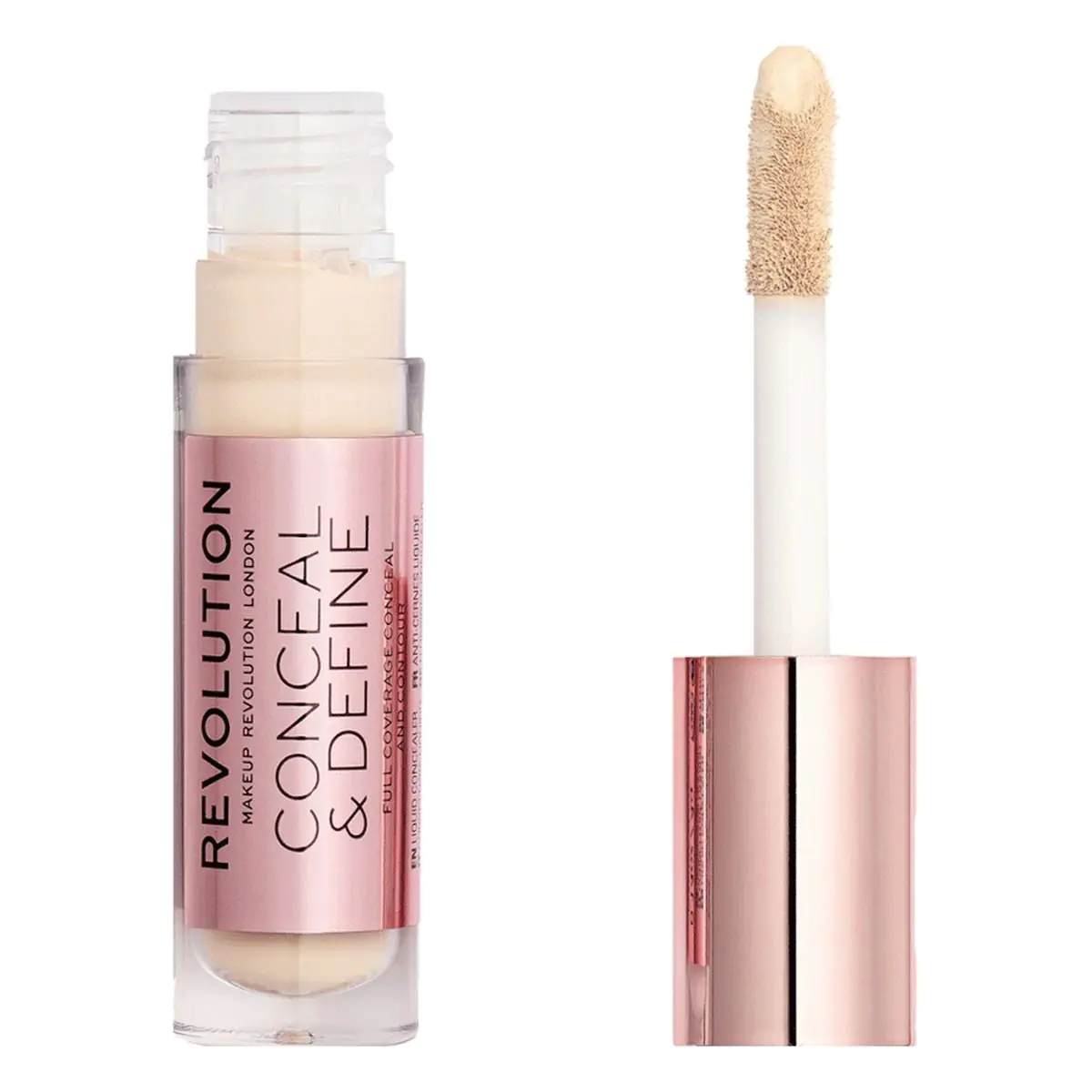 MAKEUP REVOLUTION Conceal & Define Korektor do twarzy C1 4ml