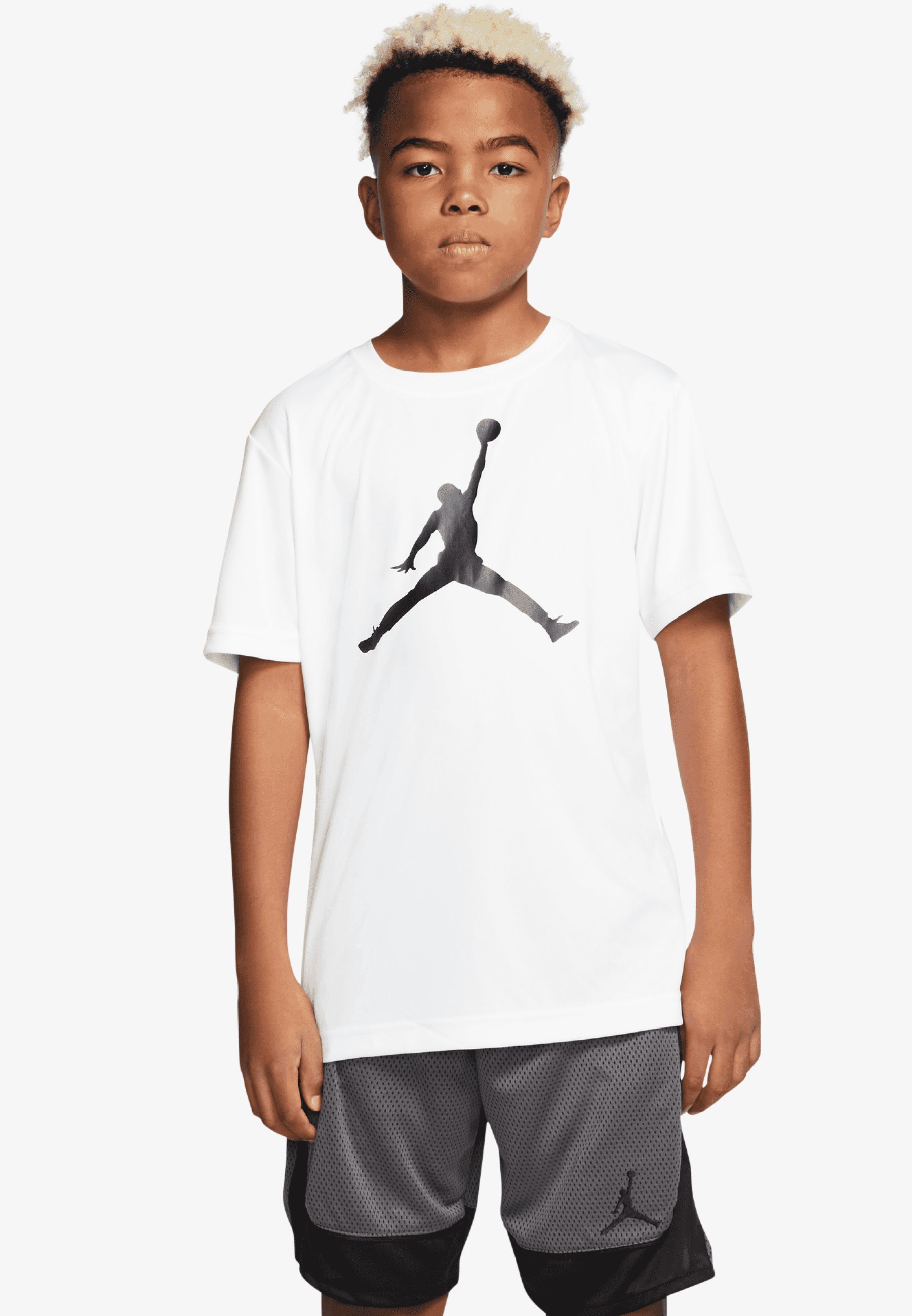 Jordan Jumpman Logo T-Shirt - Sport-T-Shirt - weiß