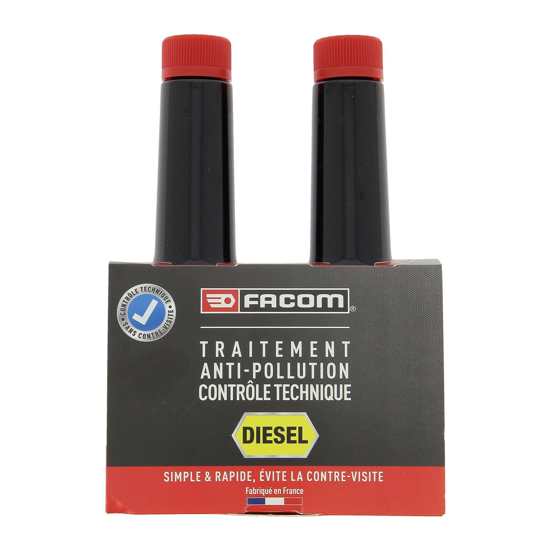 Additivo per kit di revisione motore diesel, 2 x 300 ml - FACOM - Detergente iniettori + trattamento olio