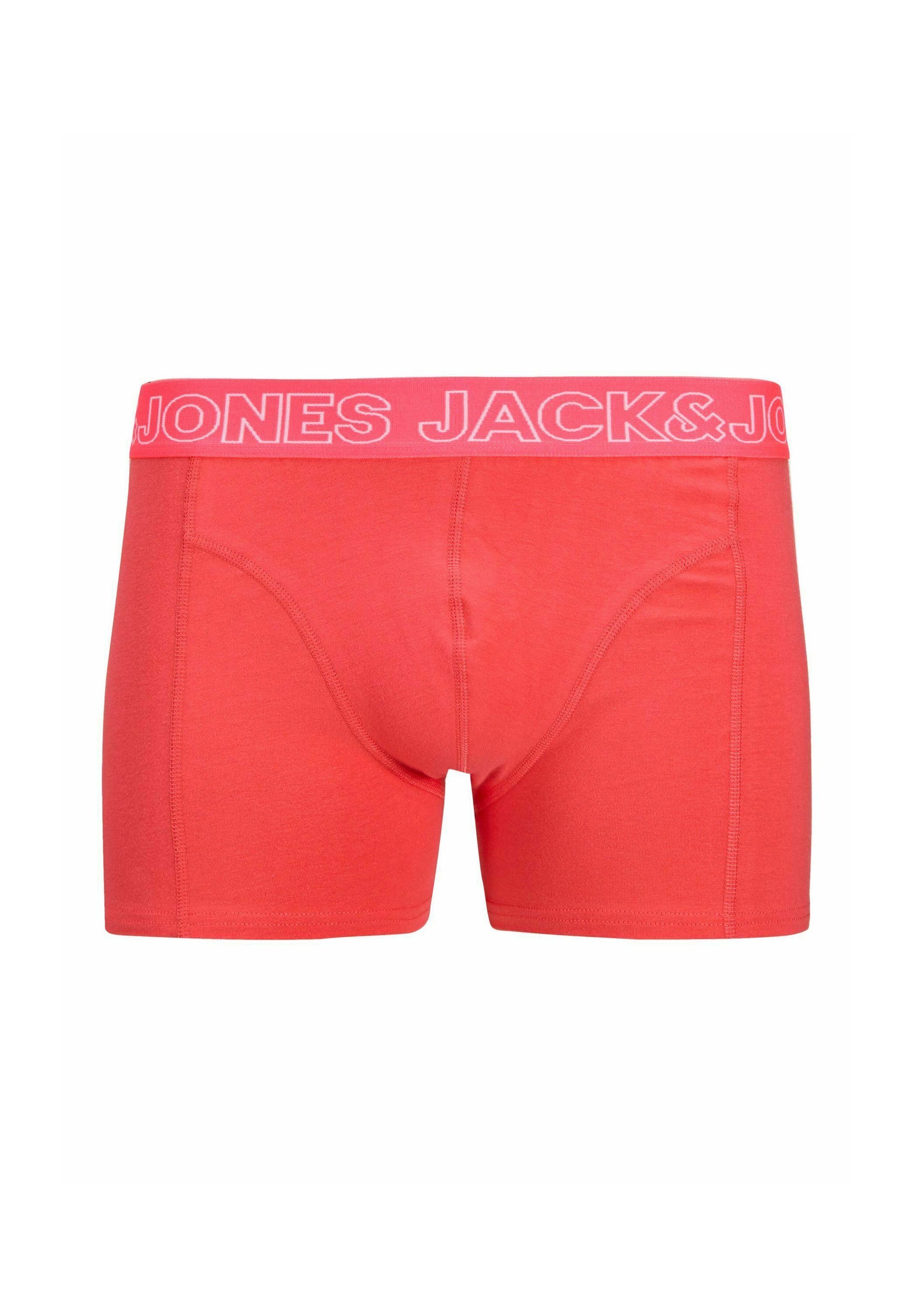 Jack & Jones 5er-Pack – Badehosen – Sicherheitsgelb