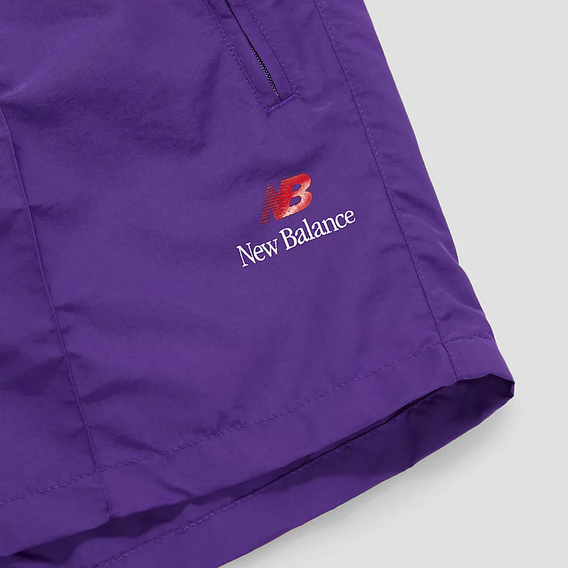 Herren-Shorts mit Abnähern, hergestellt in den USA – PRISM PURPLE