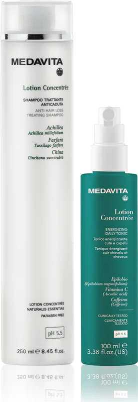 Medavita Lotion Concentrée in handige verpakking tegen haaruitval voor vrouwen