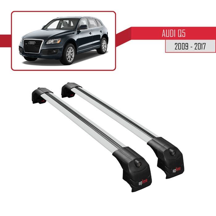 Barras de techo ACE-2 para Audi Q5 (8R) 2009-2017 - Gris