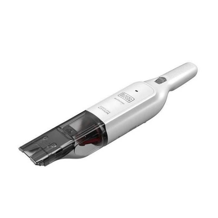 BLACK & DECKER - Handheld Vacuum Cleaner - 12V - Dustbuster Pelican - Pearl White - HLVC315J11QW